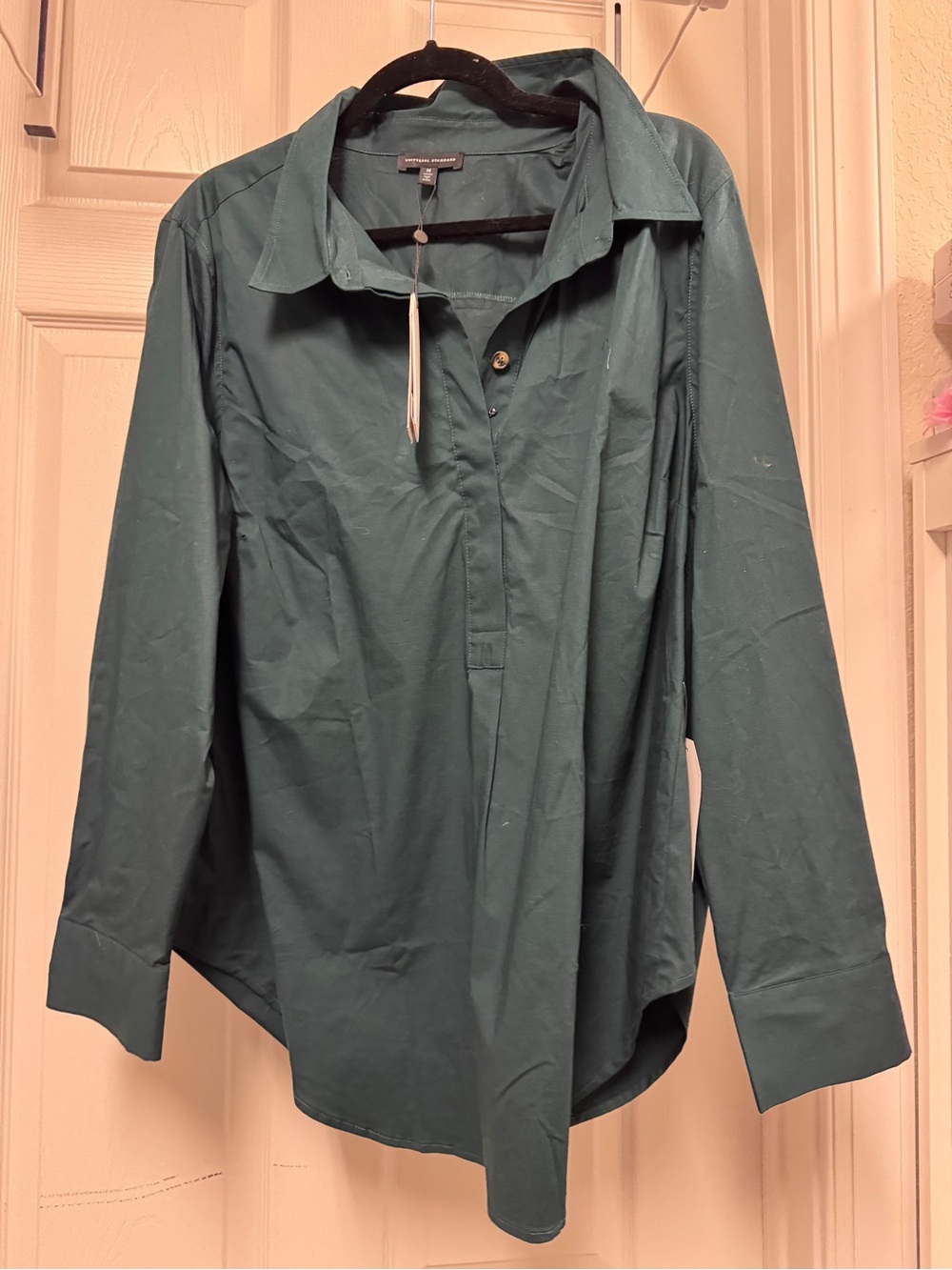 Universal Standard stretch poplin Elbe
